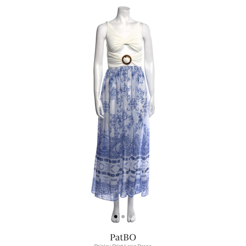 PATBO Amalfi Cutout Beach Dress